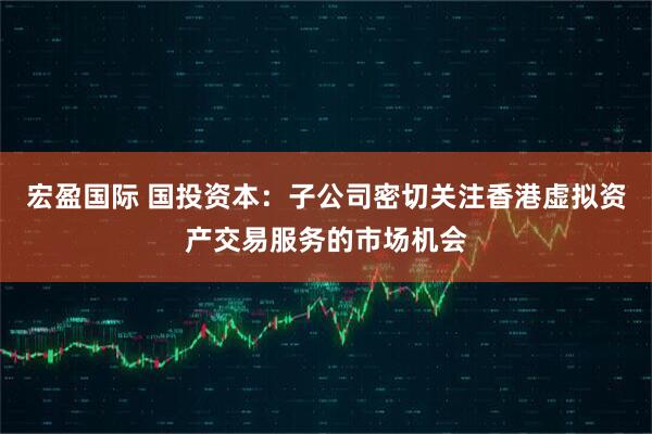 宏盈国际 国投资本：子公司密切关注香港虚拟资产交易服务的市场机会