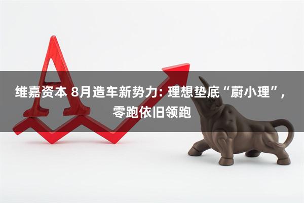 维嘉资本 8月造车新势力: 理想垫底“蔚小理”, 零跑依旧领跑