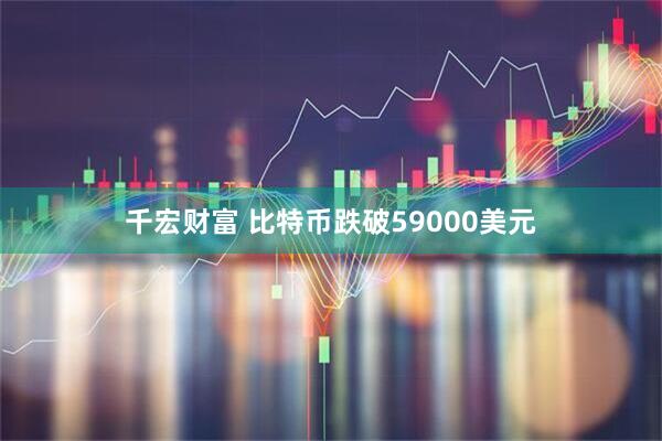 千宏财富 比特币跌破59000美元